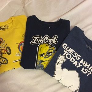 3 Boys Graphic Tees
